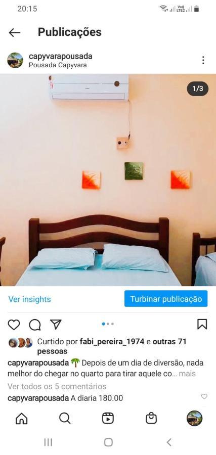 Pousada Capyvara Hotell Arembepe Eksteriør bilde